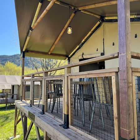Campasun Camping De L'Aigle Aiguines Dış mekan fotoğraf