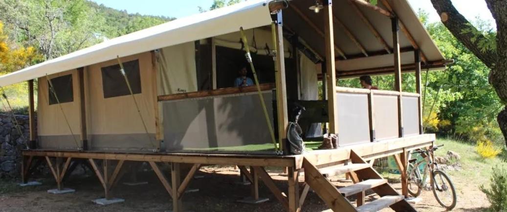 Campasun Camping De L'Aigle Aiguines Dış mekan fotoğraf