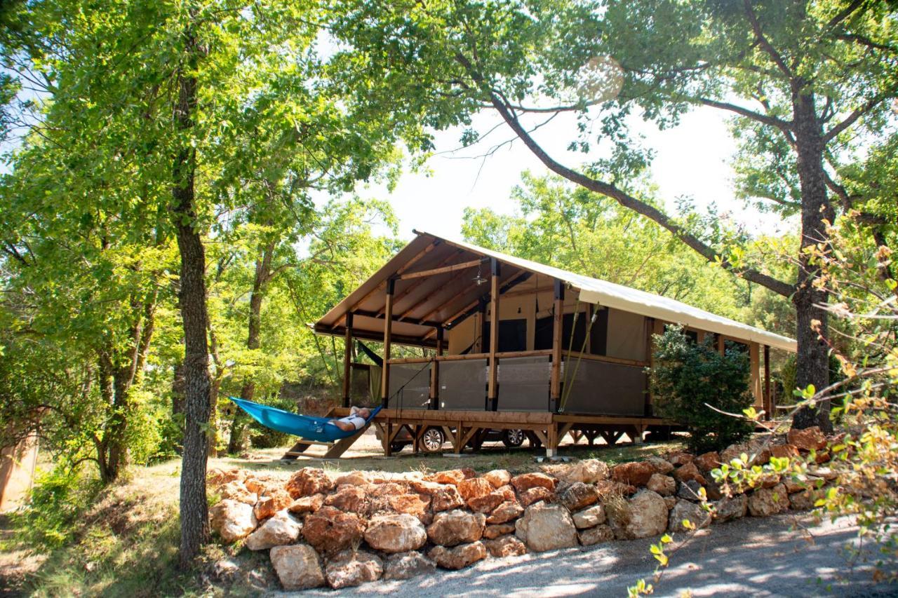 Campasun Camping De L'Aigle Aiguines Dış mekan fotoğraf