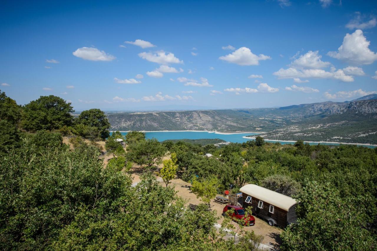 Campasun Camping De L'Aigle Aiguines Dış mekan fotoğraf