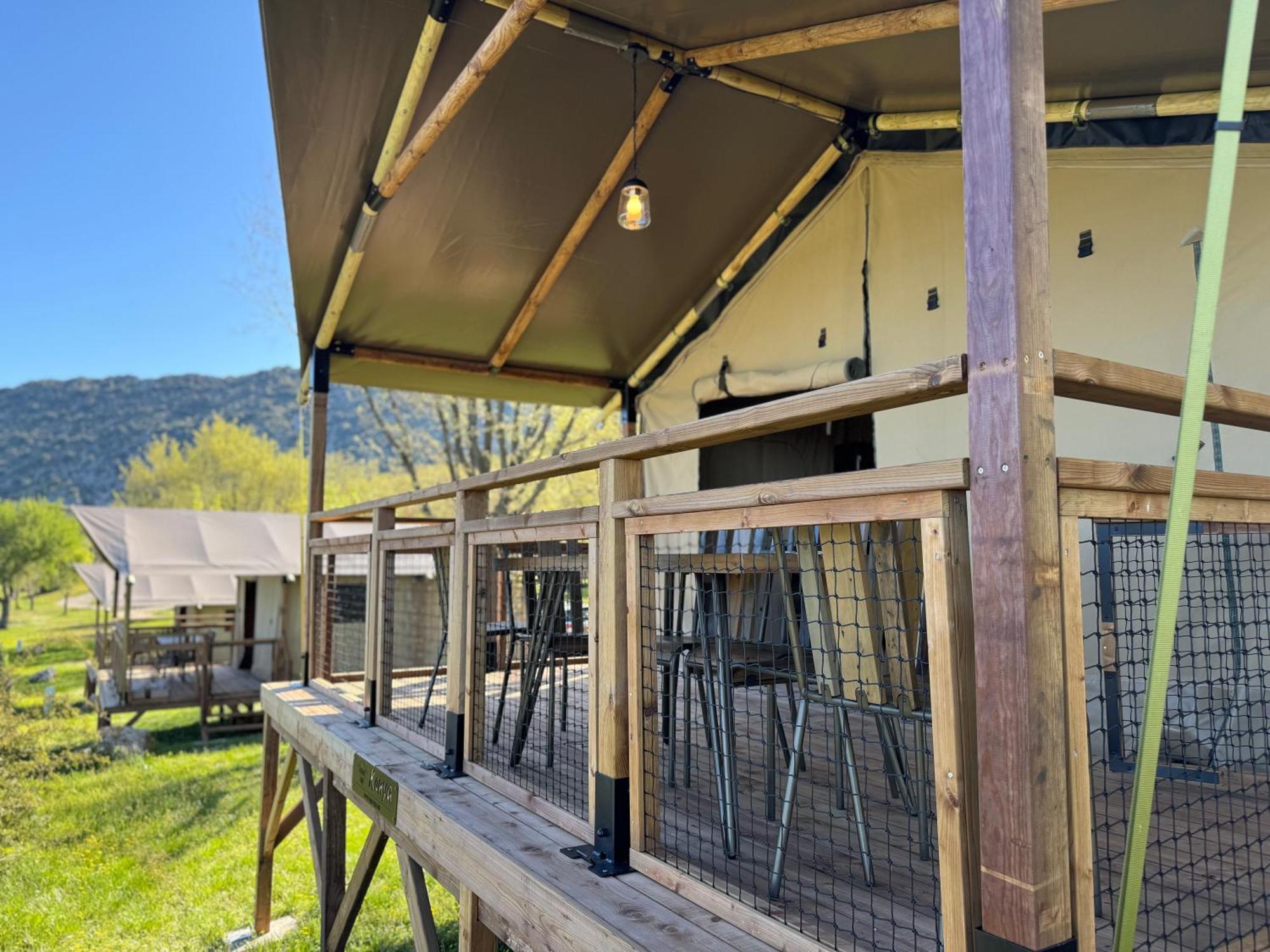 Campasun Camping De L'Aigle Aiguines Dış mekan fotoğraf