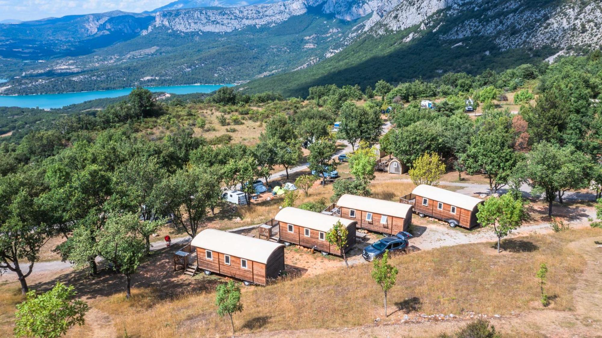 Campasun Camping De L'Aigle Aiguines Dış mekan fotoğraf